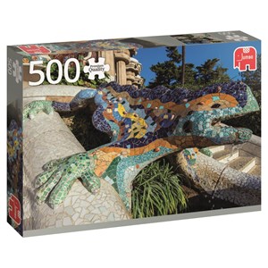 Jumbo (18540) - "Parque Guell, Barcelona" - 500 piezas