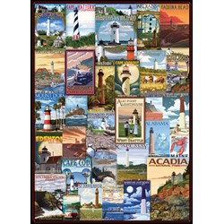 Eurographics (6000-0779) - "Lighthouses" - 1000 piezas