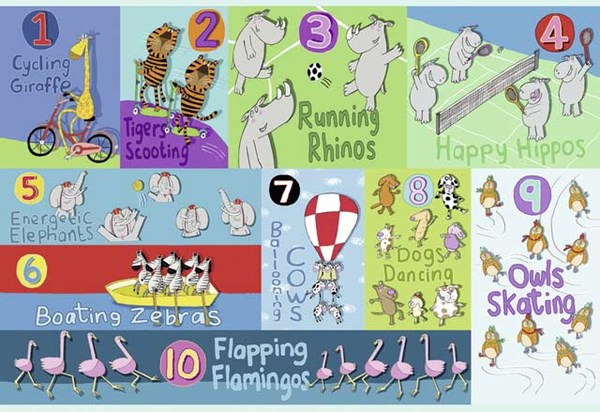 Ravensburger (05397) - "Counting Animals" - 24 piezas