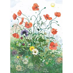 Heye (29774) - Jane Crowther: "Red Poppies" - 1000 piezas