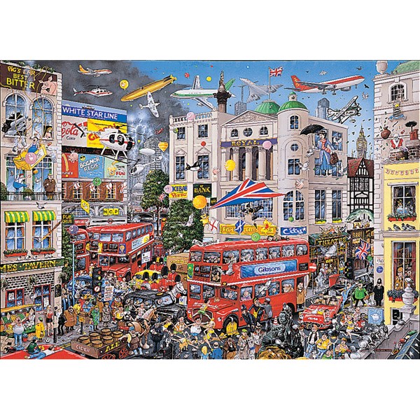 Gibsons (G579) - Mike Jupp: "I Love London" - 1000 piezas