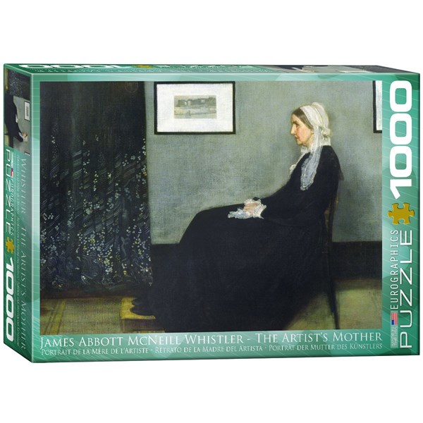 Eurographics (6000-0749) - James Whistler: "The Artist's Mother" - 1000 piezas