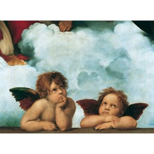 Clementoni (31437) - Raphael: "Sistine Madonna" - 1000 piezas