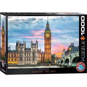 Eurographics (6000-0764) - "London, Big Ben" - 1000 piezas