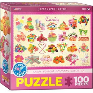 Eurographics (6100-0521) - "Candy" - 100 piezas