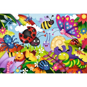 Ravensburger (05447) - "Cute Bugs" - 24 piezas