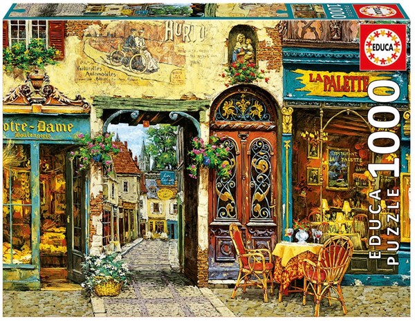 Educa (16785) - Viktor Shvaiko: "La Palette Notre Dame" - 1000 piezas