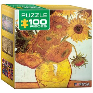 Eurographics (8104-3688) - Vincent van Gogh: "Twelve Sunflowers" - 100 piezas