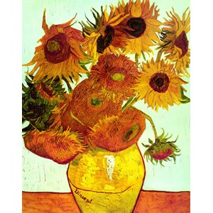 Eurographics (8104-3688) - Vincent van Gogh: "Twelve Sunflowers" - 100 piezas