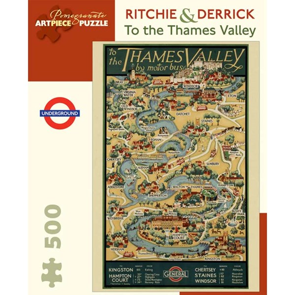 Pomegranate (AA818) - "To the Thames Valley" - 500 piezas