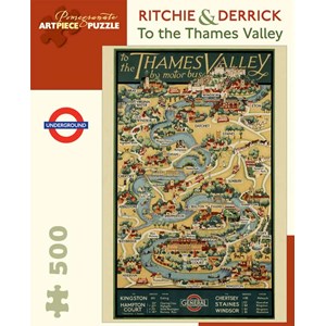 Pomegranate (AA818) - "To the Thames Valley" - 500 piezas