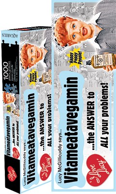 Aquarius (73030) - "I love Lucy - Vitameatavegamin" - 1000 piezas