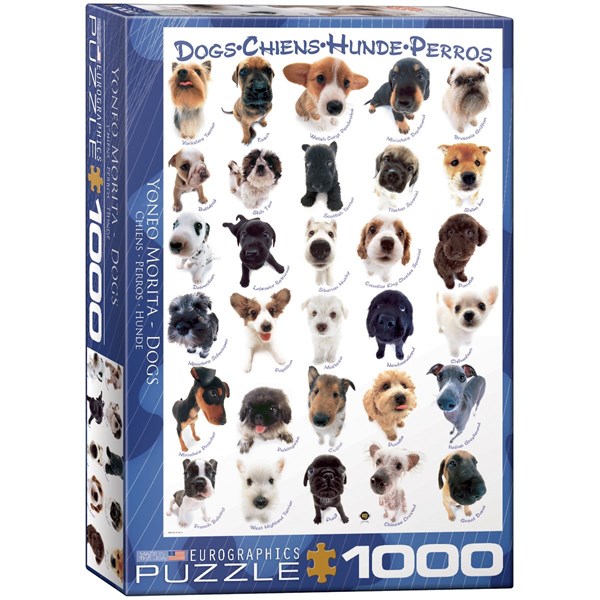 Eurographics (6000-1510) - "Dog Breeds" - 1000 piezas