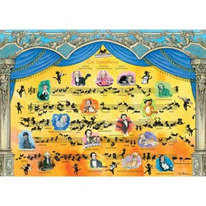 Heye (29636) - Hartmann: "Cat Symphony" - 2000 piezas