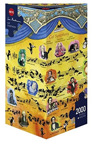 Heye (29636) - Hartmann: "Cat Symphony" - 2000 piezas