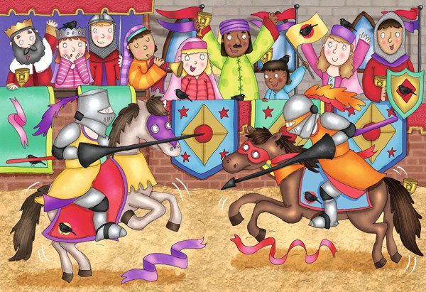 Ravensburger (05457) - "At the Joust" - 24 piezas