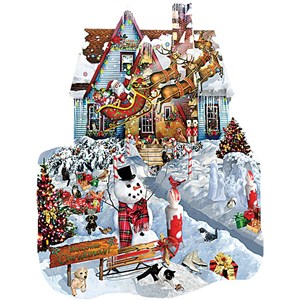 SunsOut (95539) - Lori Schory: "Christmas At Our House" - 1000 piezas
