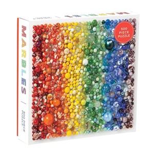Chronicle Books / Galison (9780735351219) - "Rainbow Marbles" - 500 piezas