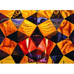 Eurographics (6000-0843) - Salvador Dali: "Fifty Abstract Paintings" - 1000 piezas