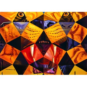 Eurographics (6000-0843) - Salvador Dali: "Fifty Abstract Paintings" - 1000 piezas