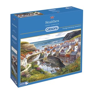 Gibsons (G713) - Terry Harrison: "Staithes" - 1000 piezas