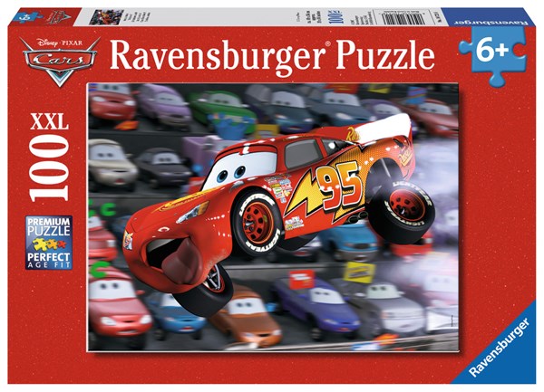 Ravensburger (10721) - "Cars Everywhere!" - 100 piezas