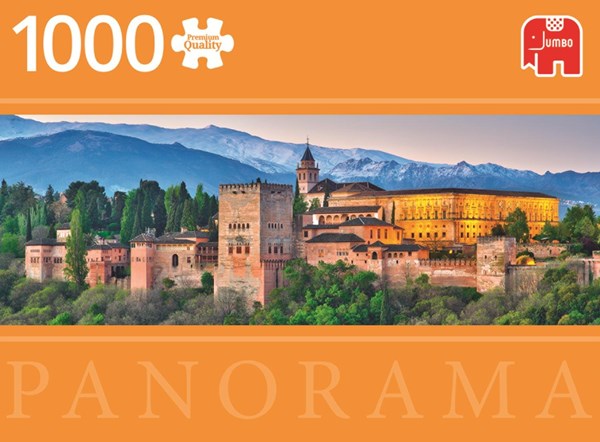Jumbo (18574) - "Alhambra, Spain" - 1000 piezas