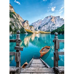 Clementoni (35039) - "Braies Lake" - 500 piezas