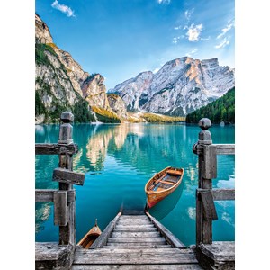 Clementoni (35039) - "Braies Lake" - 500 piezas