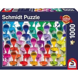 Schmidt Spiele (58219) - "Paint Bucket Waterfall" - 1000 piezas