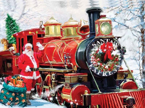 SunsOut (52740) - Richard Macneil: "Christmas Express" - 1000 piezas