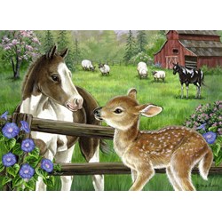 Ravensburger (09625) - Jane Maday: "New Neighbors" - 60 piezas