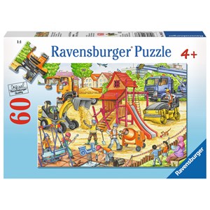 Ravensburger (09623) - "Building a Playground" - 60 piezas