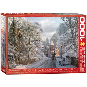 Eurographics (6000-0425) - Dominic Davison: "New England Christmas Stroll" - 1000 piezas