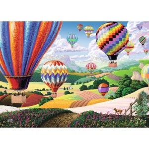 Ravensburger (14871) - Joseph Burgess: "Brilliant Balloons" - 500 piezas