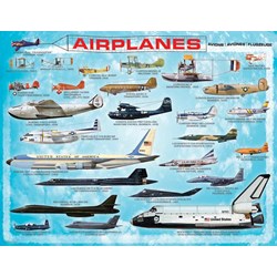 Eurographics (8104-0086) - "Airplanes" - 100 piezas