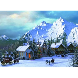 Eurographics (6000-0426) - Dominic Davison: "Rocky Mountain Christmas" - 1000 piezas