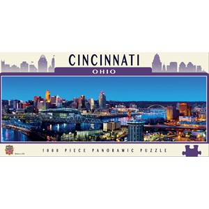 MasterPieces (71587) - James Blakeway: "Cincinnati" - 1000 piezas