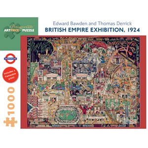 Pomegranate (AA730) - "British Empire Exhibition, 1924" - 1000 piezas