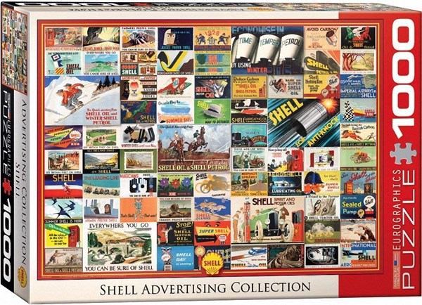 Eurographics (6000-0804) - "Shell Heritage Vintage Collection" - 1000 piezas