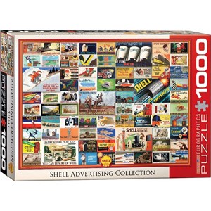 Eurographics (6000-0804) - "Shell Heritage Vintage Collection" - 1000 piezas