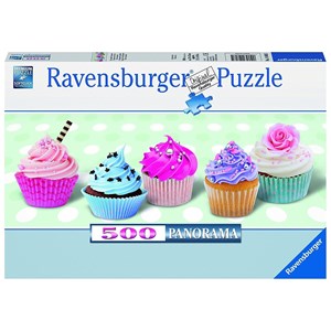 Ravensburger (14803) - "Sugary Sweet Cupcakes" - 500 piezas