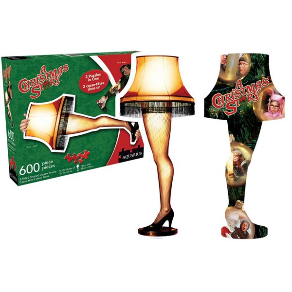 Aquarius (75014) - "A Christmas Story - Leg Lamp and Collage" - 600 piezas