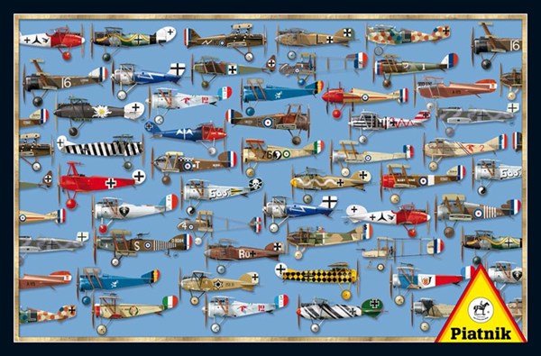 Piatnik (538049) - "WWI Dogfight" - 1000 piezas
