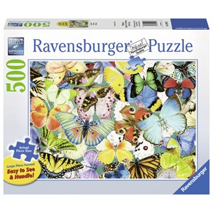 Ravensburger (14919) - "Butterflies" - 500 piezas
