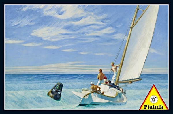 Piatnik (538643) - Edward Hopper: "Ground Swell" - 1000 piezas