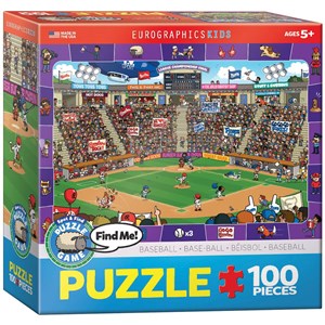 Eurographics (6100-0473) - "Baseball" - 100 piezas