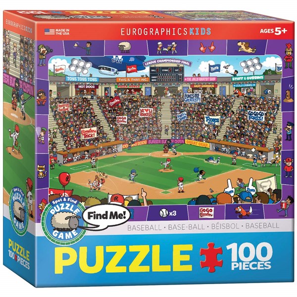 Eurographics (6100-0473) - "Baseball" - 100 piezas