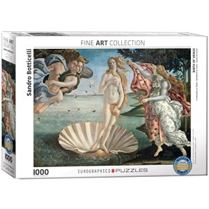 Eurographics (6000-5001) - Sandro Botticelli: "Birth of Venus" - 1000 piezas