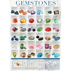 Eurographics (6000-0582) - "Gemstones" - 1000 piezas